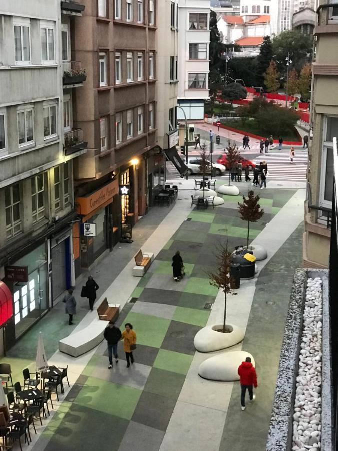 Апартаменти Piso Cuatro Caminos А-Корунья Екстер'єр фото